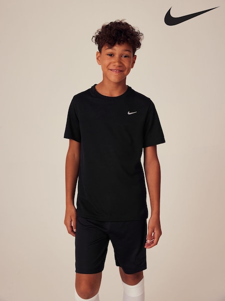 Negru - Tricou Nike Dri-FIT Miler (D60332) | 104 LEI
