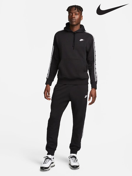 Nero - Nike Club Fleece Hooded Tracksuit (D60492) | € 150