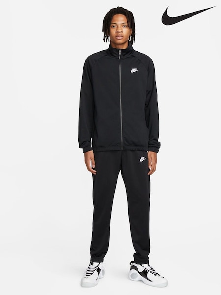 Svart - Nike Club Poly-knit Tracksuit (D60510) | kr1 540