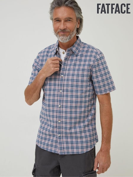FatFace Purple Galston Check Shirt (D60967) | €27