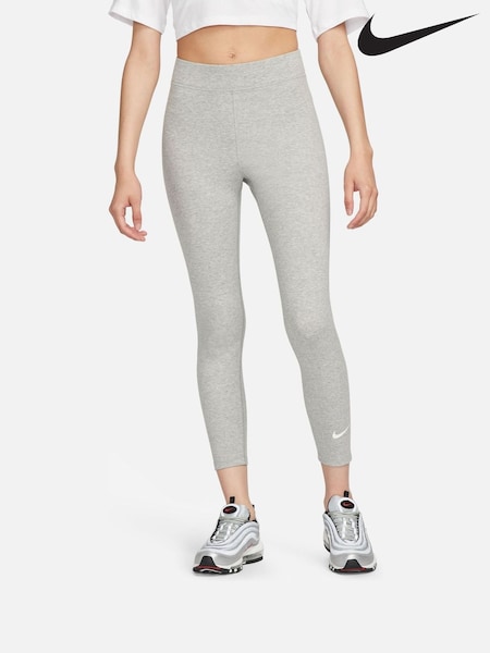 Grau - Nike – Sportswear Classic   7/8-Leggings mit hoher Taille (D61528) | 58 €