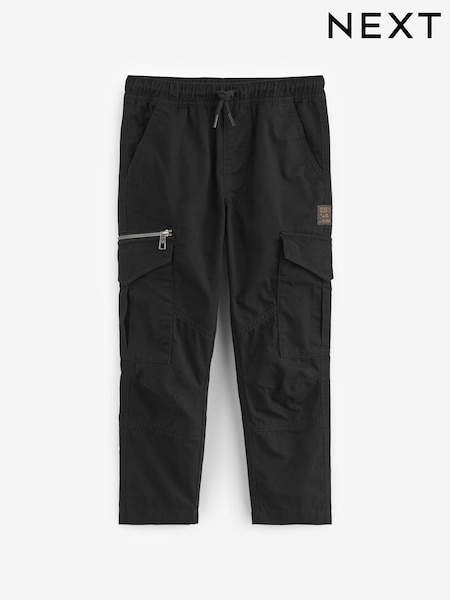 črna - Cargo Trousers (3-16yrs) (D61558) | € 17 - € 22