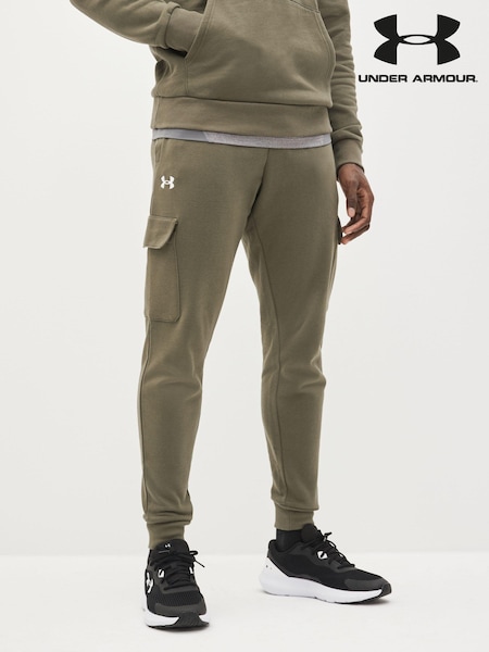 Under Armour Green Rival Fleece Cargo Joggers (D61925) | €73