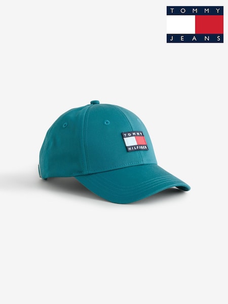 Azul - Gorra con la bandera Heritage de Tommy Hilfiger