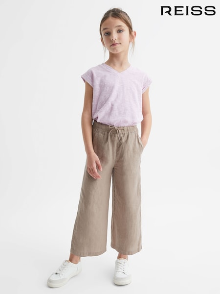 Reiss Cleo Linen Drawstring Trousers (D62084) | 62 €