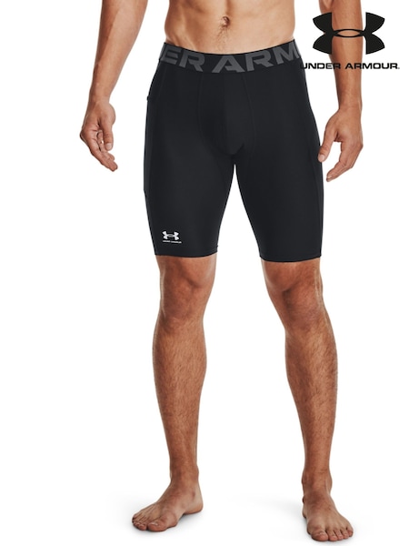 Negro - Under Armour Heat Gear Long Shorts (D62312) | 45 €