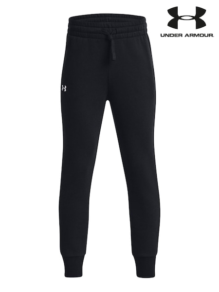 Under Armour Black Rival Fleece Joggers (D62454) | AED18