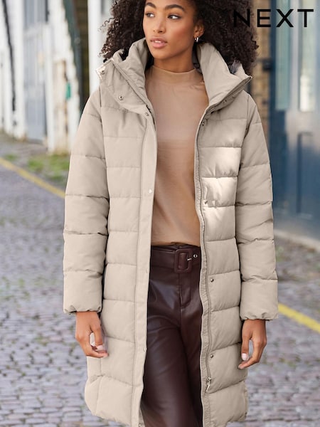 Neutral Shower Resistant Padded Coat (D63477) | €41.50