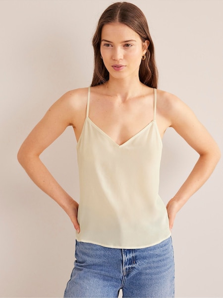 Boden White Silk Cami Top (D63817) | €92