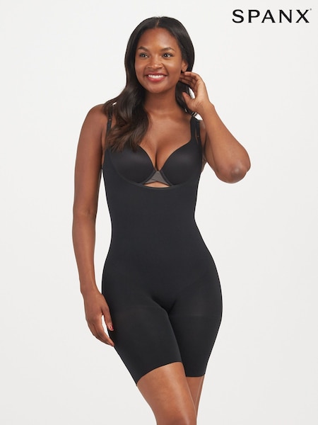 SPANXsculpt™ Seamless Power Open-Bust Mid-Thigh Bodysuit (D63881) | $103