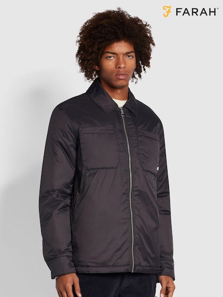 Farah Denver Black Wadded Shirt (D63919) | €72