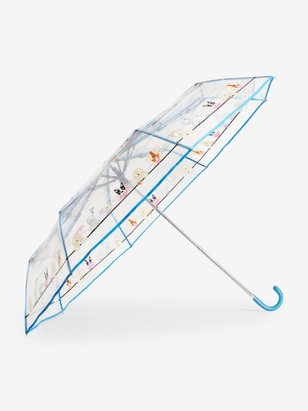Dogs And Coffee Print Crook Handle Umbrella (D64166) | €15
