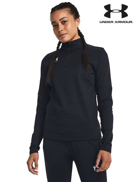 Musta - Under Armour Challenger Midlayer Quarter Zip Sweatshirt (D64346) | €79
