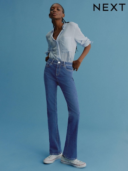 Dunkelblau - Bootcut Jeans (D64510) | 7 €