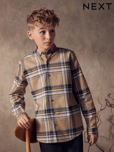 Rumenorjava modra - Oxford Shirt (3-16yrs) (D65612) | € 10 - € 15