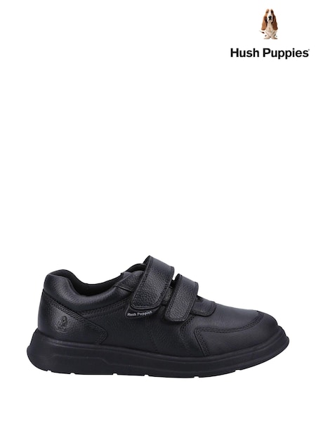 Hush Puppies Ryan Junior Black Shoes (D65726) | 83 zł - 100 zł