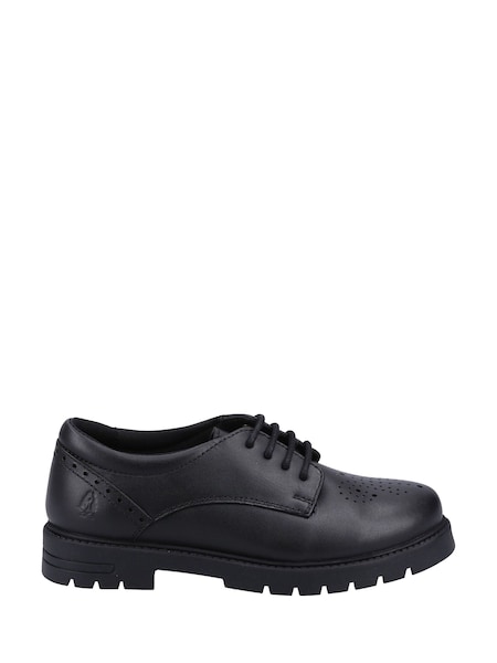 Hush puppies Jayne Lace Up Senior Black Shoes (D65734) | €79