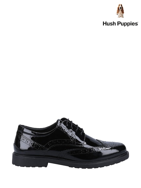 Črn patent - Hush Puppies Verity Brogue Shoes (D65740) | € 86