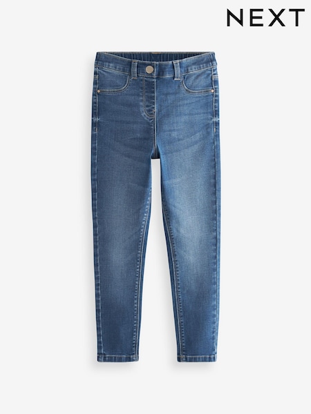 Mid Blue Long Length Stretch Jeggings (3-16yrs) (D66010) | €14 - €20