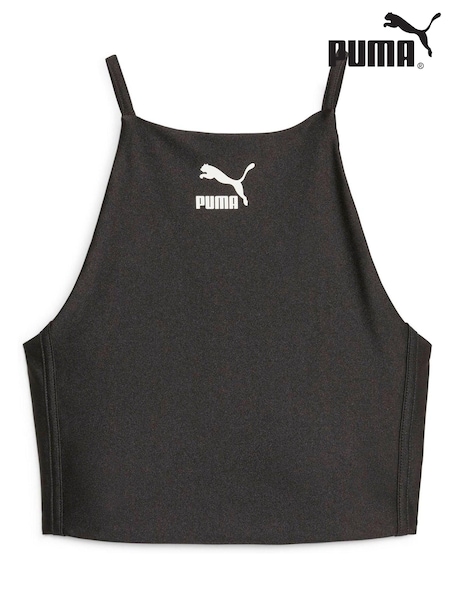 Puma Black T7 Shiny Crop Top (D66019) | €14.50