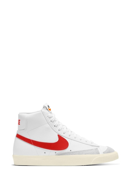 Nike Red/White Blazer Mid Trainers (D66072) | €43