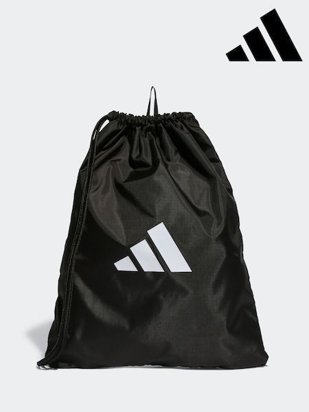adidas Black/White Performance Tiro League Gymsack (D66073) | $35