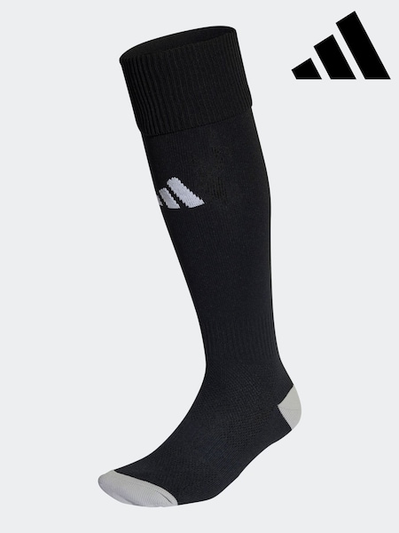 adidas Black/White Performance Milano 23 Socks (D66084) | AED52