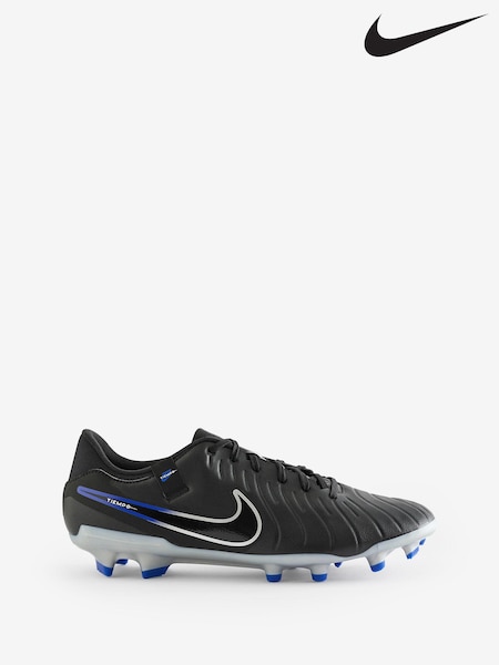 Negru - Ghete de fotbal pentru terenuri multiple Nike Tiempo Legend 10 pentru adulți (D66302) | 286 LEI