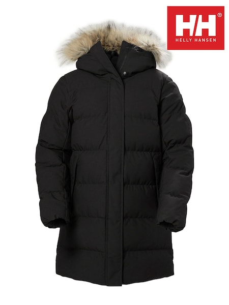 Helly Hansen Blossom Puffy Black Parka Jacket (D66347) | €146