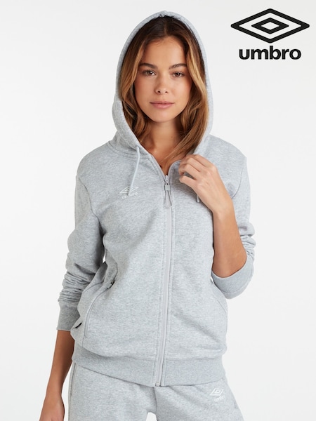 Umbro Light Grey Club Leisure Zip Through Hoodie (D66400) | 2,103 UAH