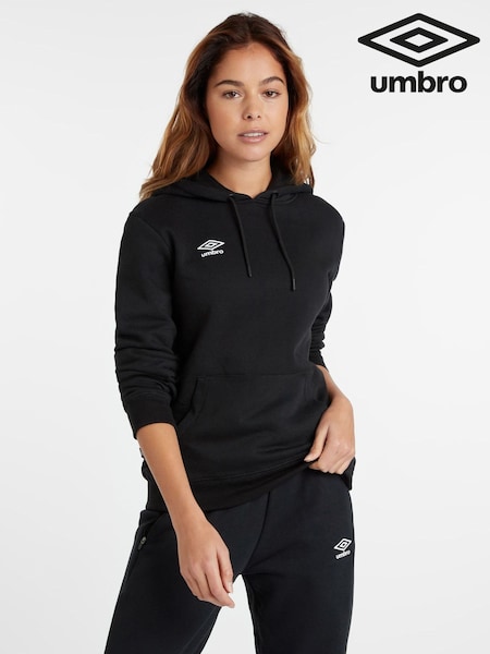 Negro - Umbro Club Leisure Overhead Hoodie (D66407) | 42 €
