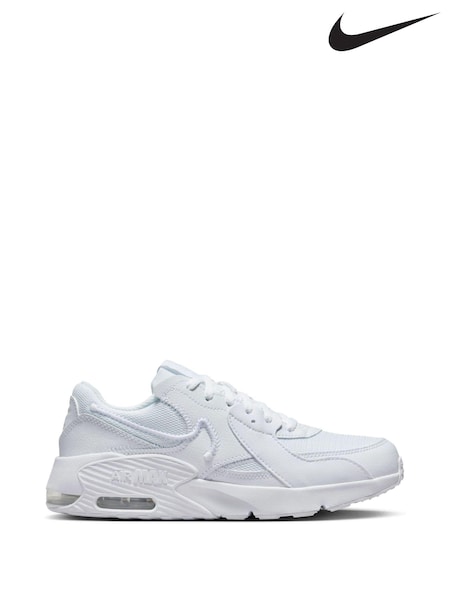 Nike White Junior Air Max Excee Trainers (D66531) | € 53