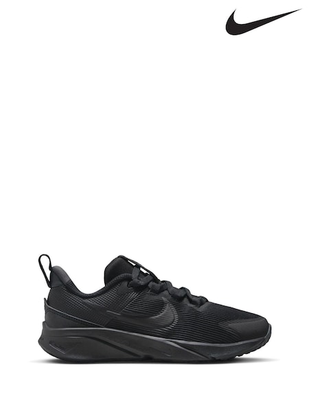 Nike Black Junior Star Runner 4 Trainers (D66596) | €46
