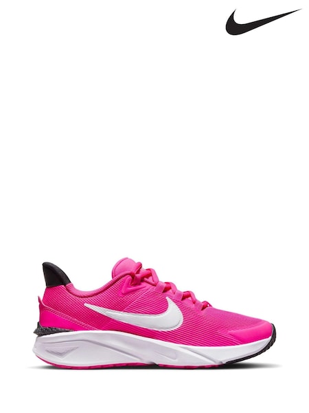 Nike Pink Youth Star Runner 4 Trainers (D66600) | €28