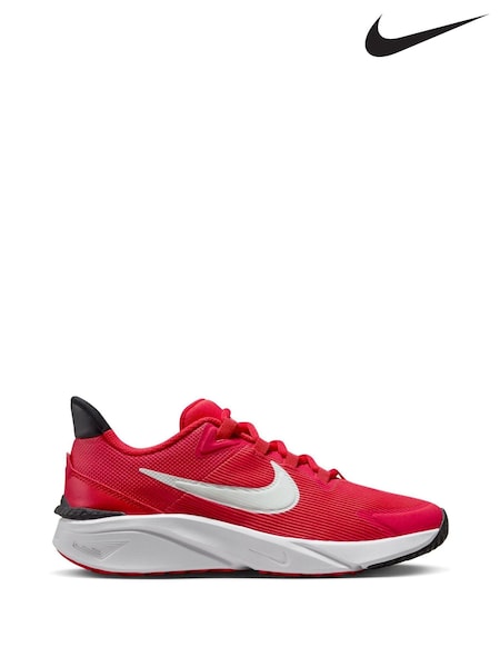 אדום - Nike Youth Star Runner 4 Trainers (D66601) | ‏216‏₪