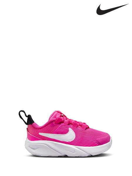 Nike Pink Infant Star Runner 4 Trainers (D66606) | €43