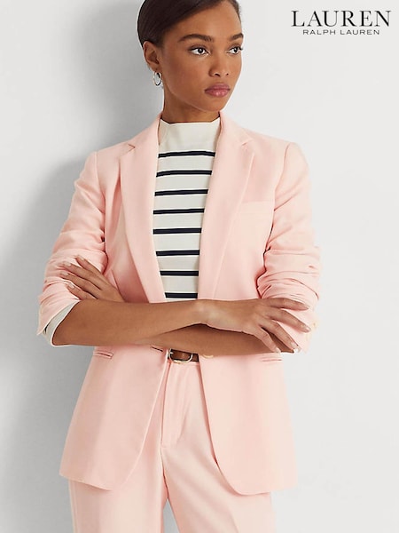 Lauren Ralph Lauren Pink Angona Blazer (D66708) | €140