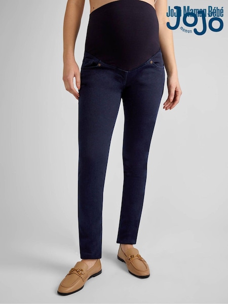 JoJo Maman Bébé Dark Wash Blue Skinny Maternity Jeans (D66843) | €63