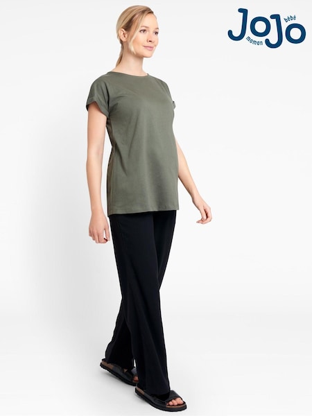 JoJo Maman Bébé Black Classic Maternity Trousers (D66874) | €63