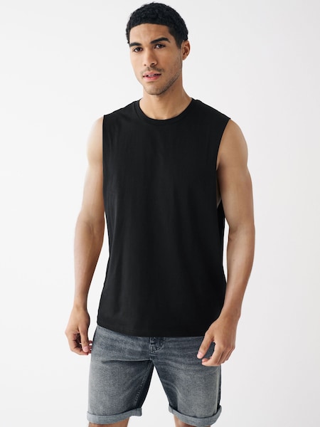 Black Tank Top Vest (D66984) | €9