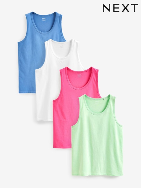 Mint/Hot Pink/White/Blue Vest (D66986) | €7.50