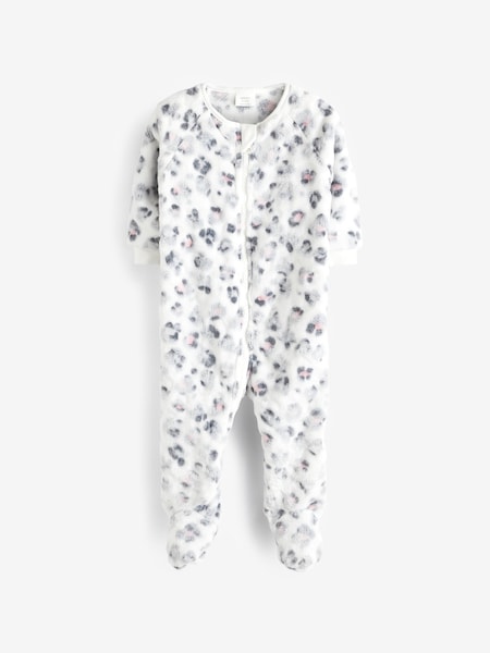 Grey Fleece Baby Sleepsuit (D67002) | €7.50 - €8.50