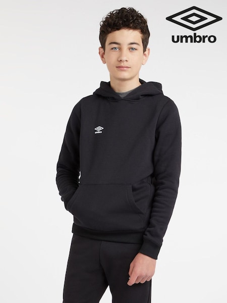 Negro cromo - Umbro Club Leisure Overhead Hoodie (D67799) | 35 €