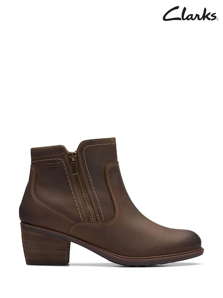 Maro - Ghete și cizme western din piele Clarks Neva (D68080) | 394 LEI