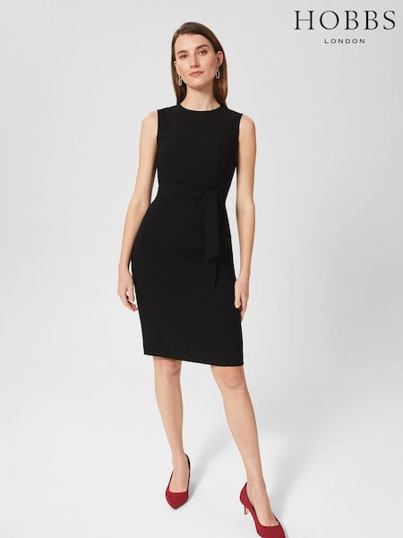 Hobbs Black Petite Petite Mel Dress (D68460) | €178