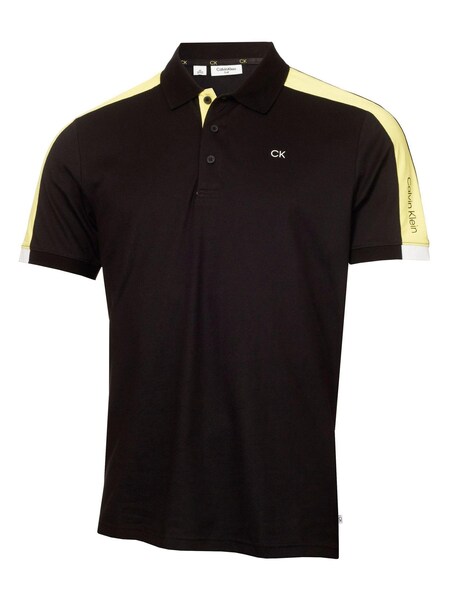 Calvin Klein Golf Miles Black Polo Shirt (D68543) | €34