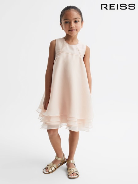Reiss Pink Alexis Layered Tulle Dress (D68944) | €120
