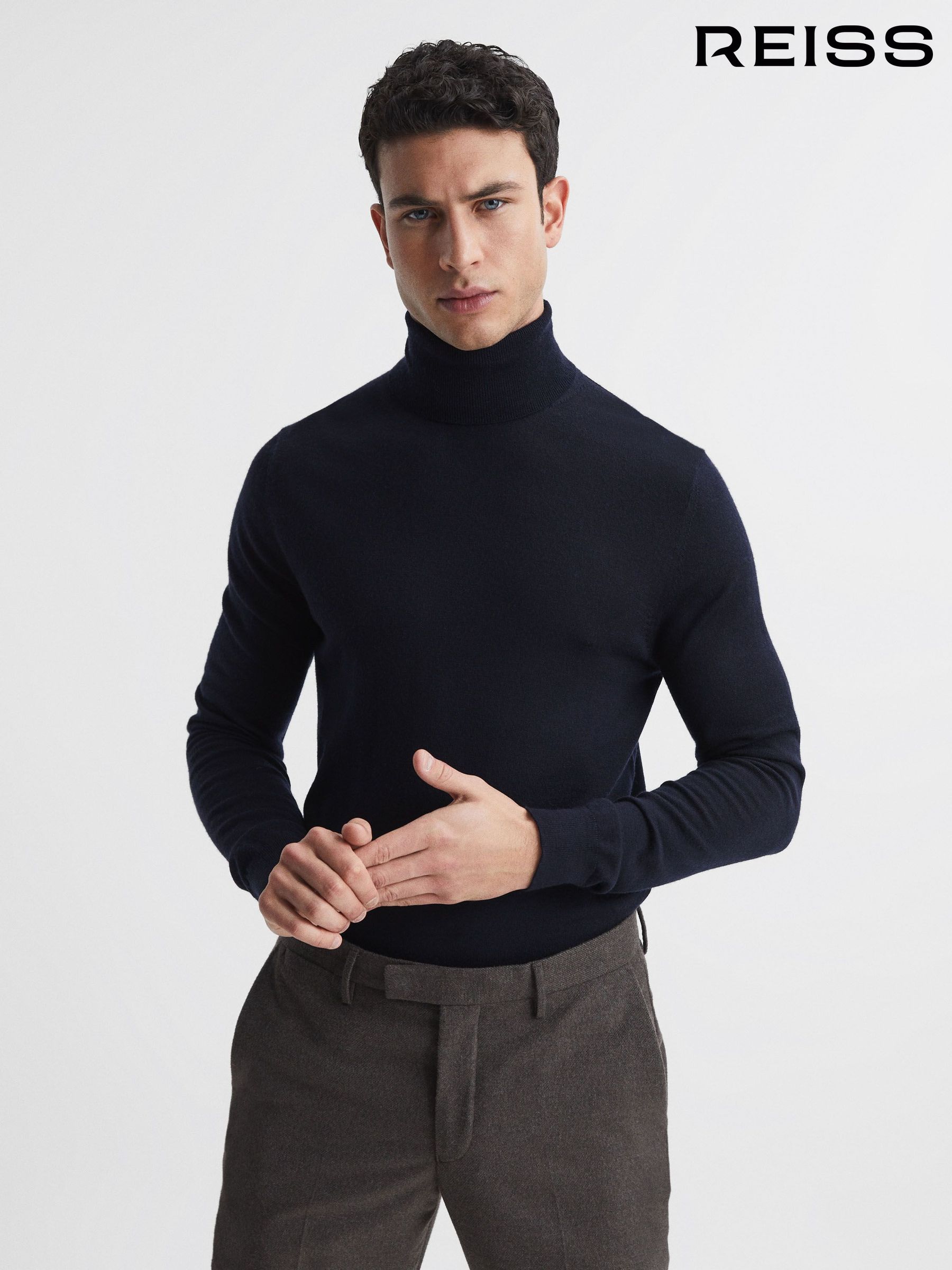 Reiss roll neck top