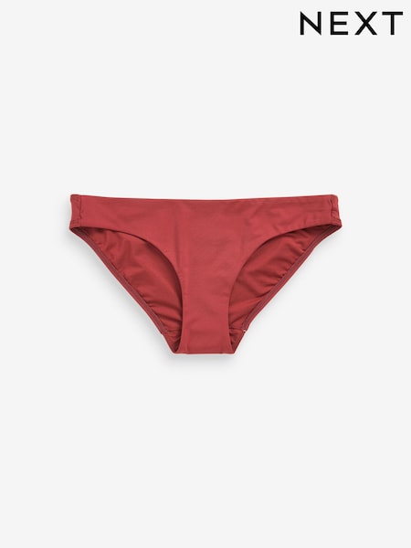 Berry Red High Leg Bikini Bottoms (D69059) | €3