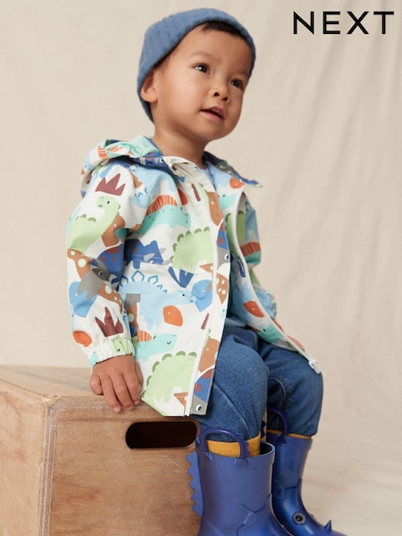 Green/Blue Shower Resistant Jacket (3mths-7yrs) (D69212) | AED20 - AED24